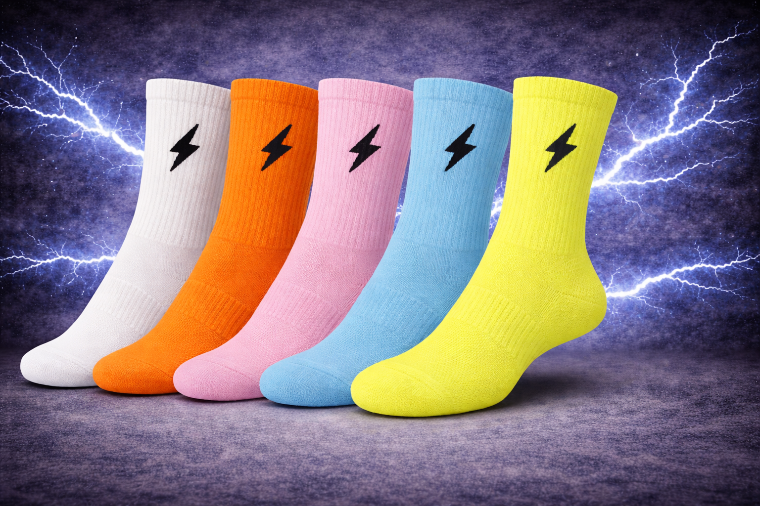 Pack x5 Calcetines Running con Refuerzo y Soporte