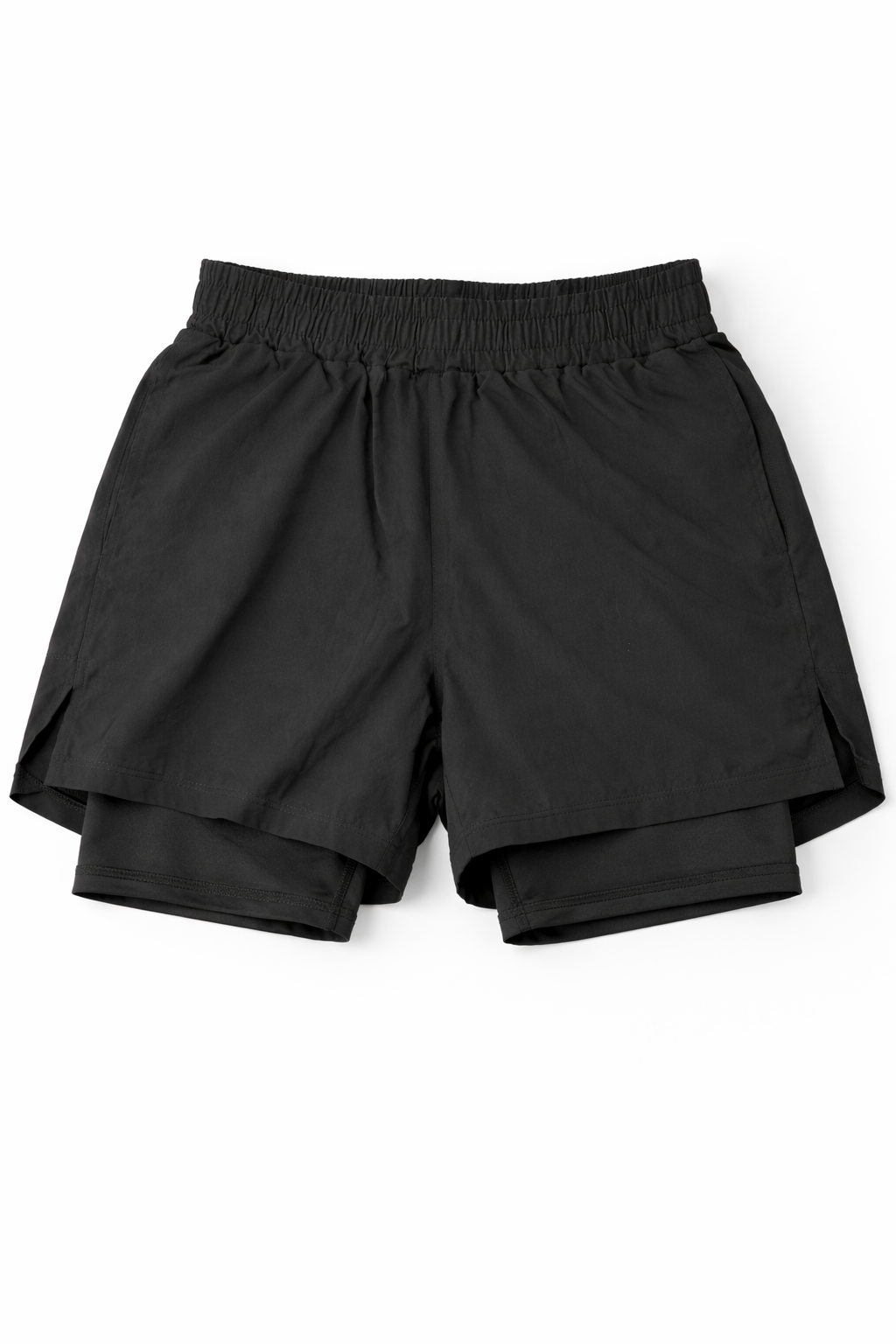 Pantalón Corto de Running 2 en 1 con Malla Térmica Interior