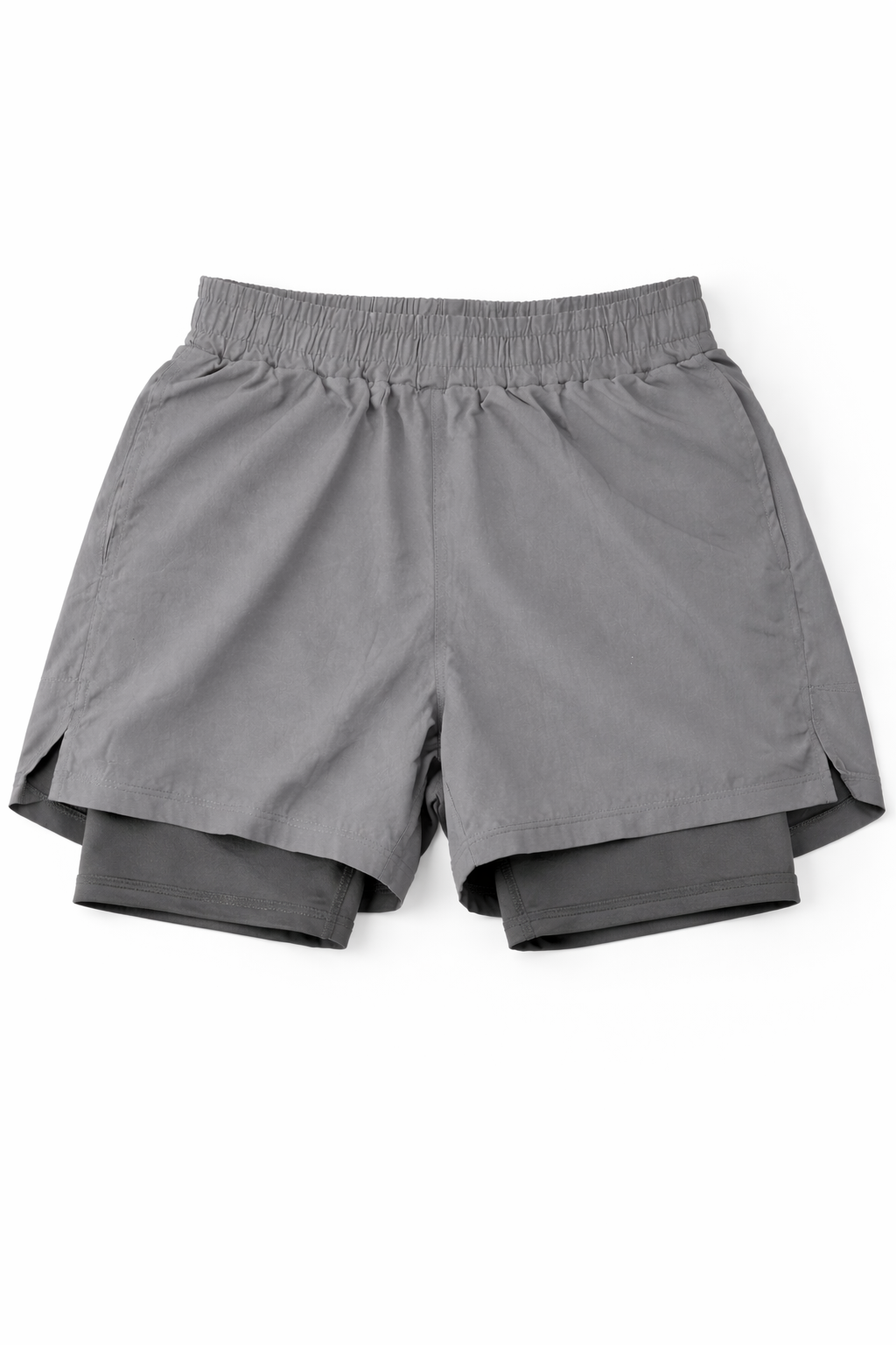 Pantalón Corto de Running 2 en 1 con Malla Térmica Interior