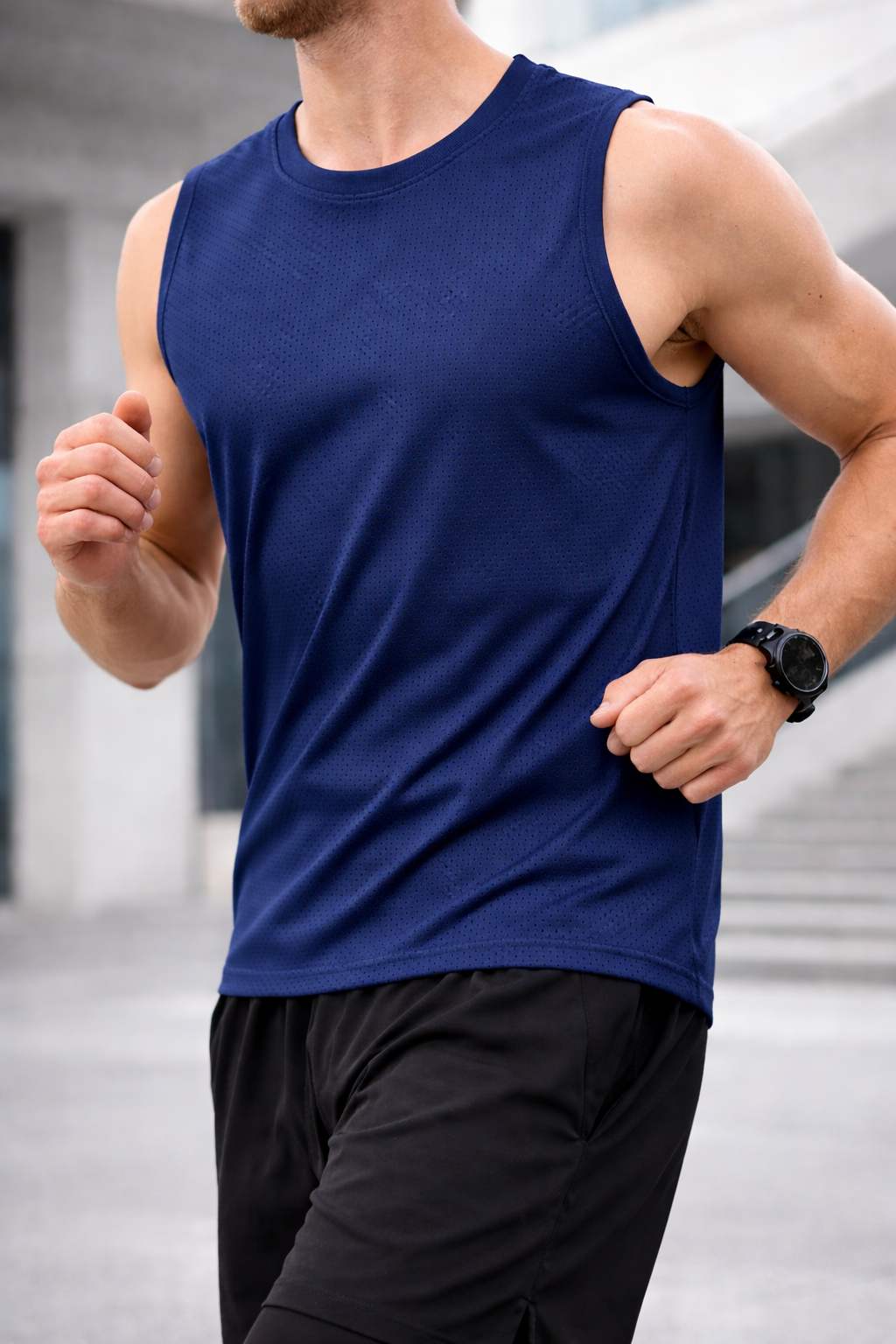 Camiseta Deportiva de Tirantes Transpirable – Alto Rendimiento Running & Fitness