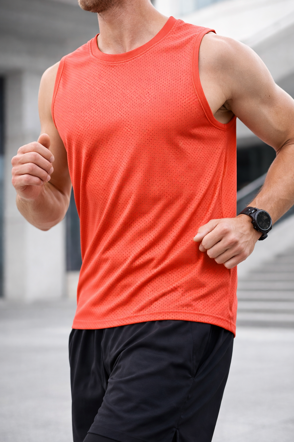 Camiseta Deportiva de Tirantes Transpirable – Alto Rendimiento Running & Fitness